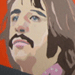 Ringo Starr canvas painting