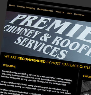 Premier Chimney and Roofing Services Web Design Project