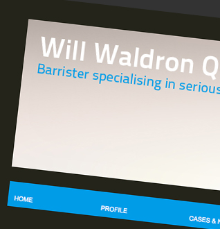 Will Waldron QC Barrister Web Design Project